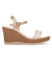 Sandały damskie Sabatina K15019 Złote