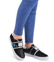 Buty sportowe damskie IdealShoes W3079 Czarne