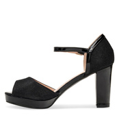 Sandałki damskie Laura Mode WXL002 Czarne