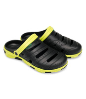 Klapki męskie Realpaks SLM-09 Czarno-Zielone