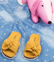 Klapki dziecięce Bello Star WS10 Żółte