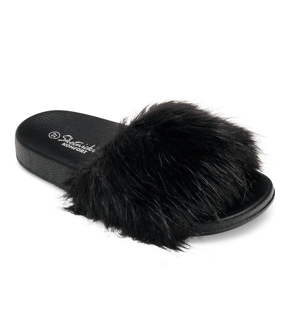 Klapki damskie Skotnicki KL-3/G11 Czarne