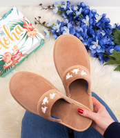 Kapcie damskie Natural Style NS-059 Beżowe