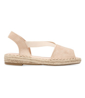 Sandałki damskie Ideal Shoes SA-2893 Beżowe