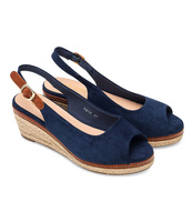 Sandałki damskie Sixth Sens FG10 Granatowe