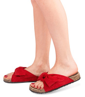 Klapki damskie Coco Perla 2553 Czerwone