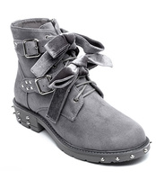 Botki damskie Abloom C1120 Szare