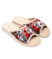 Kapcie damskie Natural Style NS-039 Brązowe