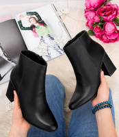 Botki damskie Super Mode 420 Czarne