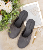 Kapcie damskie Inblu 5D-23 Szare