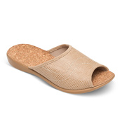 Klapki damskie Befado 254D094 Beżowe