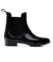 Kalosze damskie Ideal Shoes T-8448 Czarne