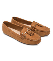 Mokasyny damskie Danic L7183 Brązowe