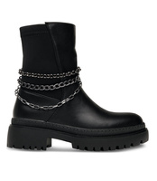 Botki damskie Sixth Sens JW138 Czarne