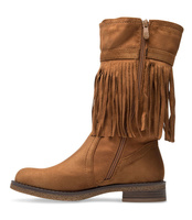 Kozaki damskie Super Mode 7443 Brązowe