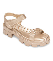 Sandałki damskie Shoesita K-8055 Złote