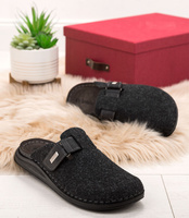 Kapcie męskie Inblu VE-02 Grafitowe