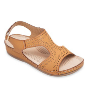 Sandały damskie Sabatina H25133 Brązowe