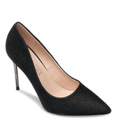 Czółenka damskie Laura Mode QL-131 Czarne