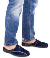 Kapcie męskie Befado 089 Granatowe