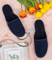 Kapcie dziecięce Befado 201Q033 Granatowe