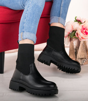 Botki damskie Sixth Sens JW149 Czarne