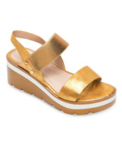 Sandałki damskie Shoesita 6293 Żółte