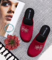 Kapcie damskie Inblu CA-101 Bordowe