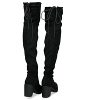 Kozaki damskie Sixth Sens F162 Czarne