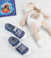 Trampki dziecięce Befado 251X105 Jeansowe