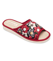 Kapcie damskie NaturalStyle NS-050 Czerwone