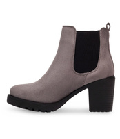 Botki damskie Sixth Sens C166-2  Szare