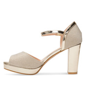 Sandałki damskie Laura Mode WXL002 Złote