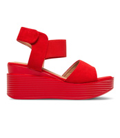 Sandałki damskie Shoesita BE-9011 Czerwone