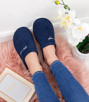 Kapcie damskie Natural Style NS-042 Niebieskie