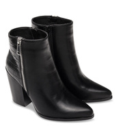 Botki damskie Sixth Sens C685 PU Czarne