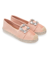 Espadryle damskie Bestelle Y931-9 Różowe