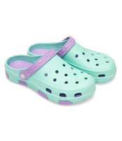 Klapki dziecięce Realpaks F-402 Miętowo-Fioletowe