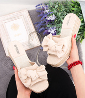 Klapki damskie Sixth Sens 888-220 Beżowe