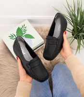 Mokasyny Pesco 343 Czarne