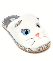 Kapcie damskie Natural Style NS-228 Białe