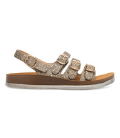 Sandałki damskie Super Mode 6864 Złote