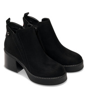 Botki damskie Super Mode 7357 Czarne