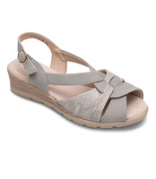 Sandałki damskie Skotnicki S-3-0624 Szare