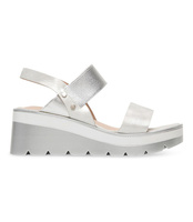 Sandałki damskie Shoesita 6293 Srebrne