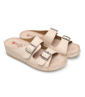 Klapki damskie Skotnicki KL-3-3022 Beżowe