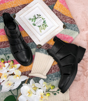 Botki damskie Lady Glory HQ289 Czarne