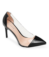 Czółenka damskie Bestelle B1639-47 Czarne