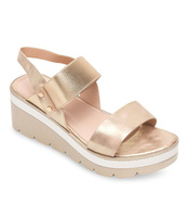 Sandałki damskie Shoesita 6293 Złote