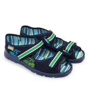 Sandałki dziecięce Befado 969Y073 Granatowe